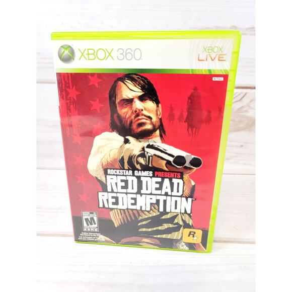 Red Dead Redemption (Microsoft Xbox 360, 2010) Complete w/ Manual - Tested - Picture 3 of 9